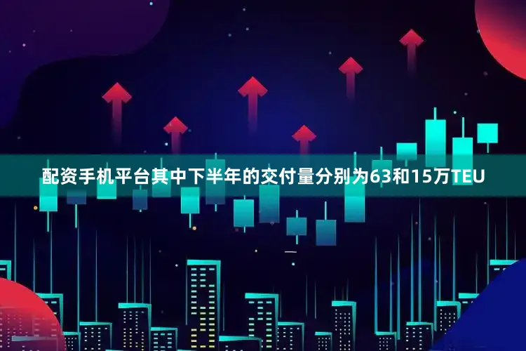 配资手机平台其中下半年的交付量分别为63和15万TEU